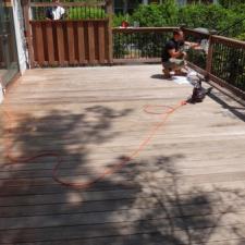 Ipe Deck SoftWash Cleaning and Oiling on Spring Lane in West Caldwell, NJ 10